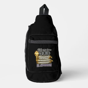 Der eine wahre GOTT- EL SHADDAI - Christlich Crossbody Bag