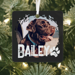 Der einfache moderne Coole Grunge Name und das Fot Ornament Aus Metall