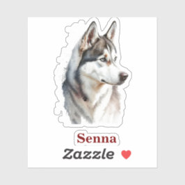 Der einfache, moderne Coole Typografie-Name des Ha Aufkleber