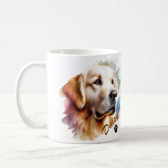 Der einfache, moderne Coole Typografie-Name des Ha Kaffeetasse (Links)