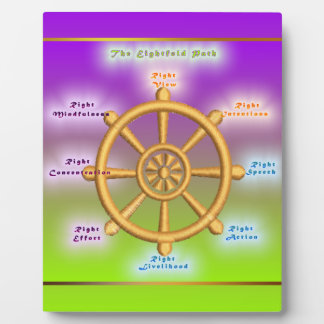 Der einfache Weg (Dharma Wheel) Fotoplatte