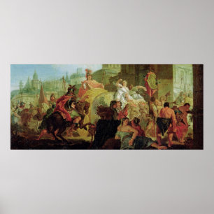 Der Eingang Alexander des Großen Poster