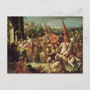 Der Eingang Alexander des Großen Postkarte