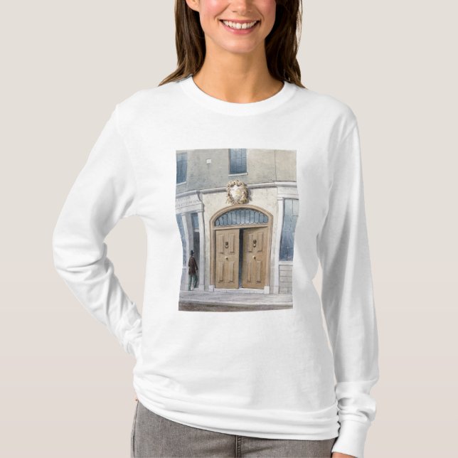 Der Eingang zu den Coachmakers Hall, 1854 T-Shirt (Vorderseite)