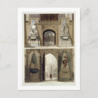 Der Eingang zum Chor und der Eingang zum West