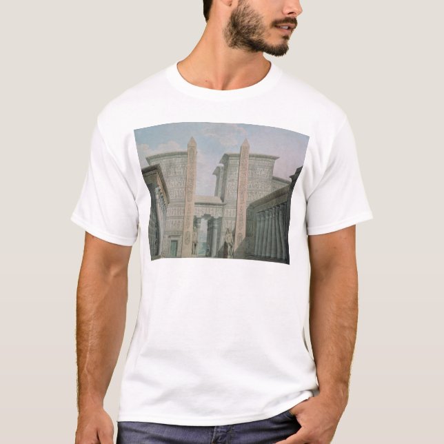Der Eingang zum Tempel, Szene III der Tat I T-Shirt (Vorderseite)