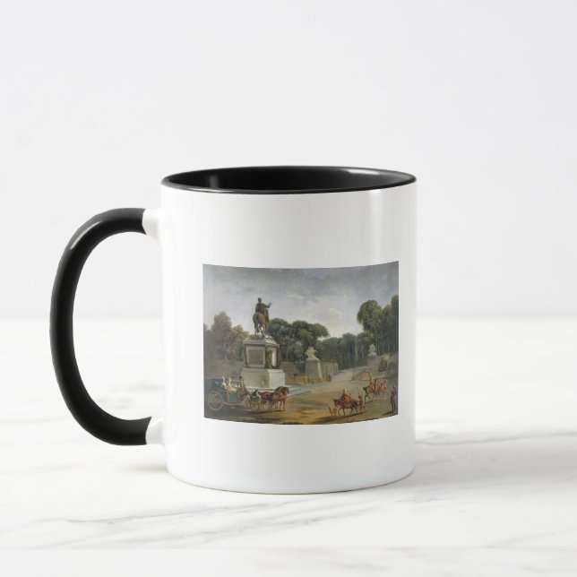 Der Eingang zum Tuileries vom Platz Tasse (Links)