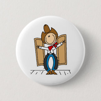 Der Eingangs-Knopf eines Cowboys Button