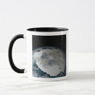 Der eingefrorene Kontinent der Antarktis Tasse
