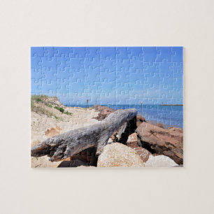 Der Einlass an See Montauk Punkt Puzzle