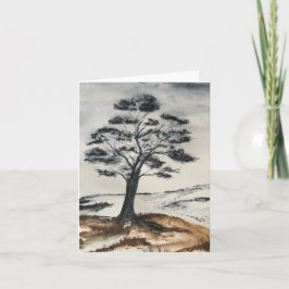 Der einsame Baum Karte