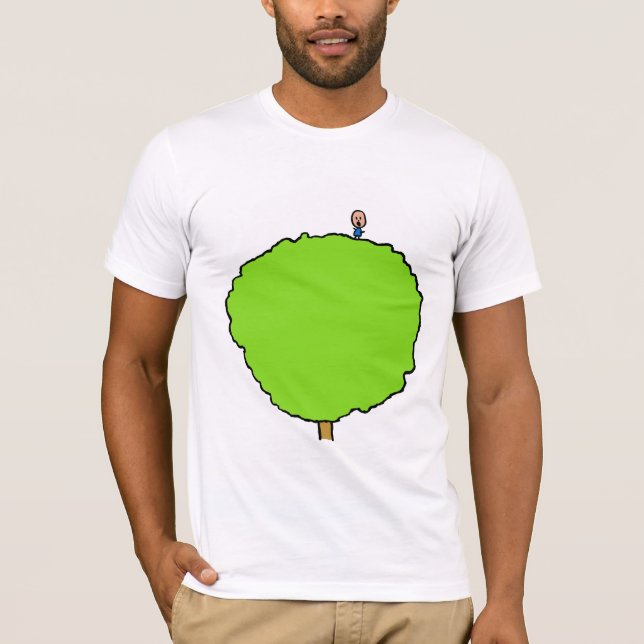 Der einsame Baum T-Shirt (Vorderseite)