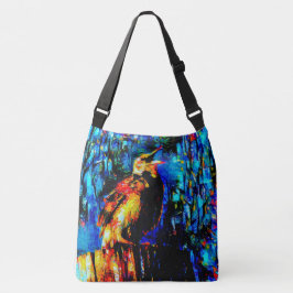 Der einsame Vogel 2 Tragetaschen Mit Langen Trägern