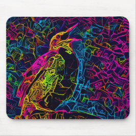 Der einsame Vogel 3 Mousepad