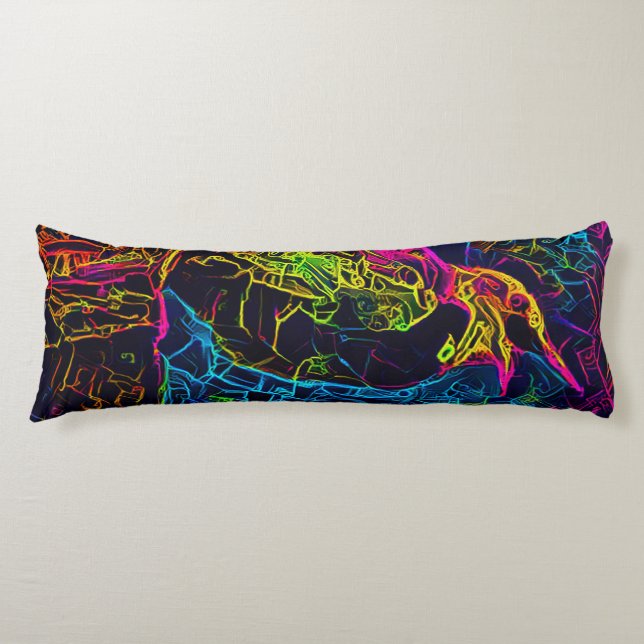 Der einsame Vogel 3 Seitenschläferkissen (Vorderseite)