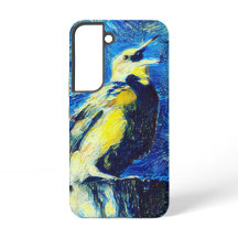 Der einsame Vogel-VanGogh-Stil