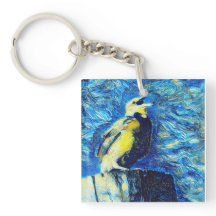 Der einsame Vogel-VanGogh-Stil