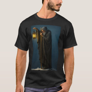 Der Einsiedler mit Laterne T-Shirt