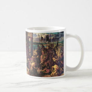Der Eintritt der Kreuzfahrer in Konstantinopel Tasse