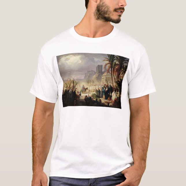 Der Eintritt von Christus in Jerusalem T-Shirt (Vorderseite)