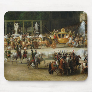 Der Eintritt von Napoleon und von Marie-Louise Mousepad