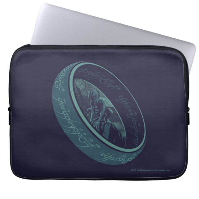 DER EINZELNE RING™ GOLLUM™ Grafik Laptopschutzhülle (Vorderseite)