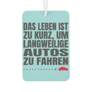 der einzigartige  autolufterfrischer