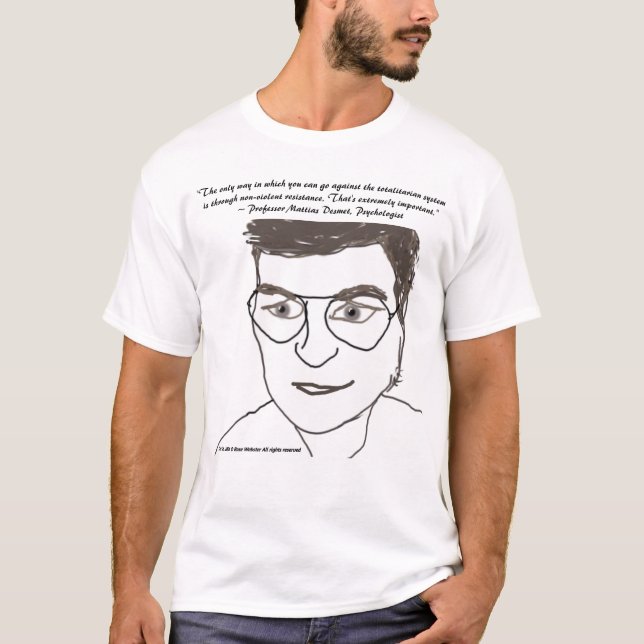 Der einzige Ausweg aus dem Desmet-T - Shirt von Ro (Vorderseite)