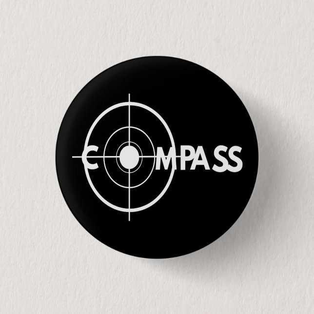 Der einzige Kompass-Button, den die meisten Follow Button (Vorderseite)