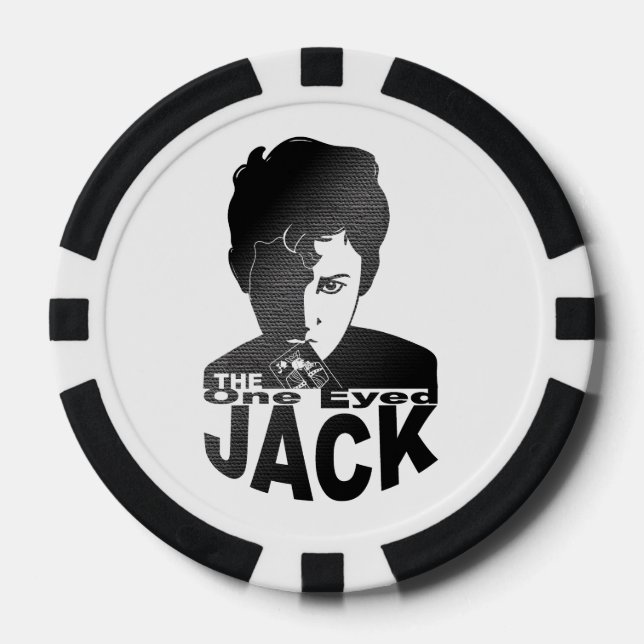 Der einzige Mit Augen Jack Pokerchips (Vorderseite)