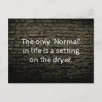 Der einzige normale Lebenswitz