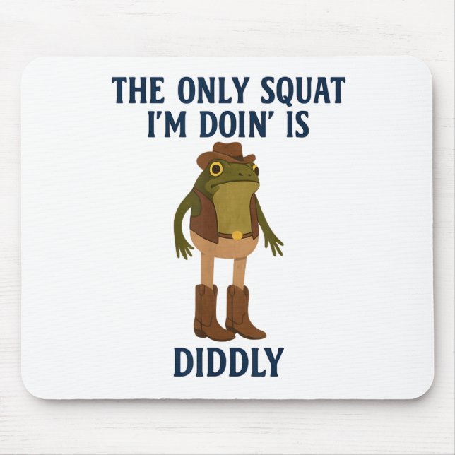 Der einzige Platz, den ich tue, ist ein dreckiger, Mousepad (Vorne)