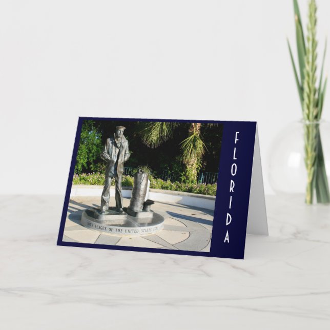 Der einzige Seemann Karte (Vorderseite)