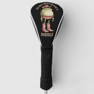Der einzige Squat, den ich mache, ist der lächerli Golf Headcover