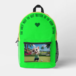 Der einzige Weg... Bedruckter Rucksack