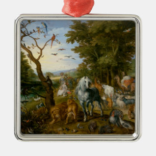 Der Einzug der Tiere in die Arche Noah (Brueghel) Ornament Aus Metall