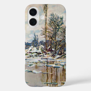 Der Eisbruch von Claude Monet iPhone 16 Hülle