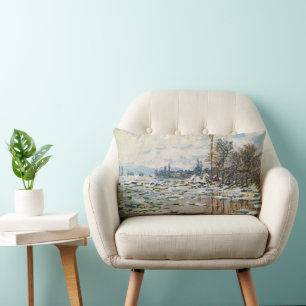 Der Eisbruch von Claude Monet Lendenkissen