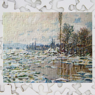 Der Eisbruch von Claude Monet Puzzle