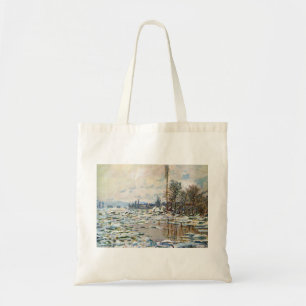 Der Eisbruch von Claude Monet Tragetasche