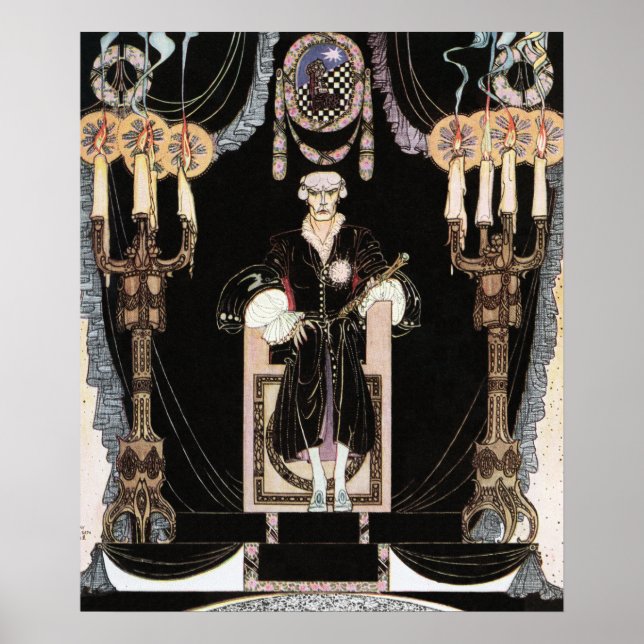 Der eiserne König von Kay Nielsen Poster (Vorne)
