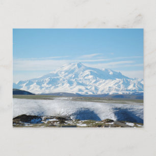 Der Elbrus (der höchste Berg Europas) Postkarte