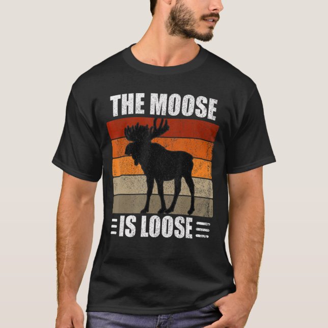 Der Elch ist lose T-Shirt (Vorderseite)