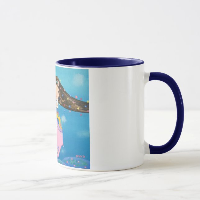 Der Elefant-Reiter Tasse (Rechts)