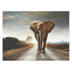 Der Elefant Tischdecke