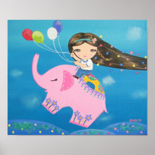 Der Elefantenreiter Poster