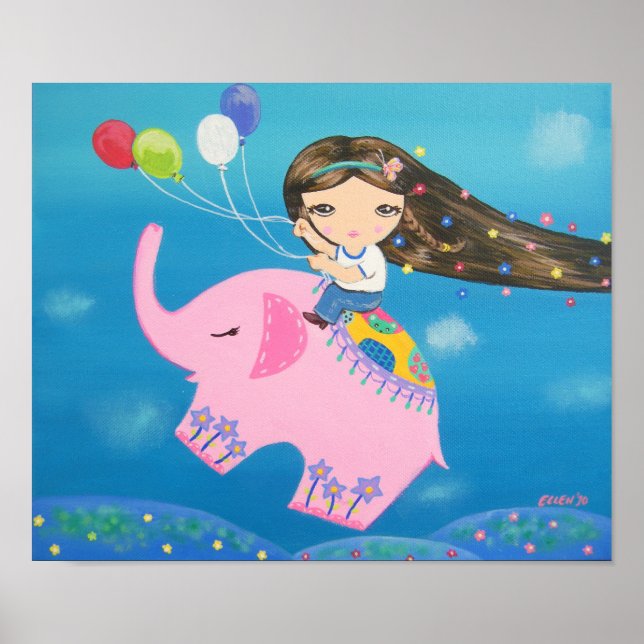 Der Elefantenreiter Poster (Vorne)