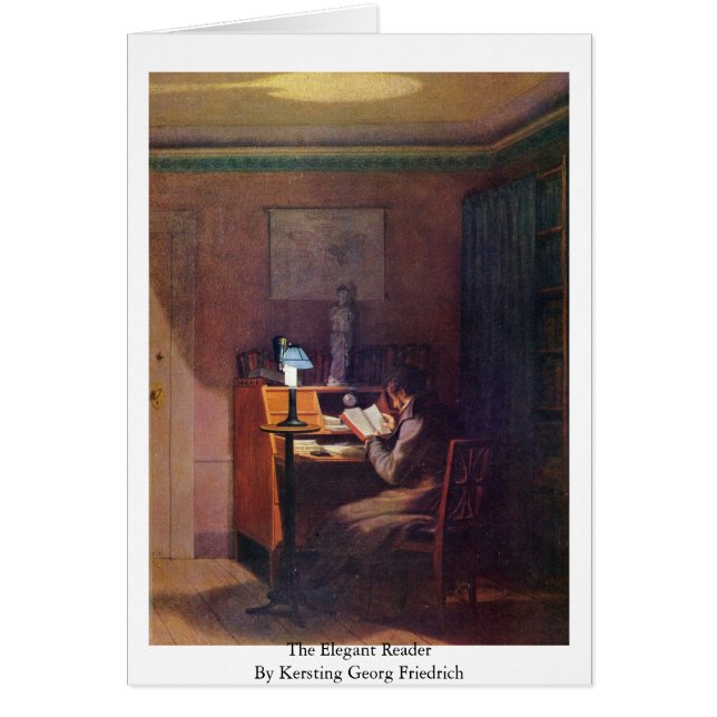 Der elegante Leser durch Kersting Georg Friedrich (Vorne)