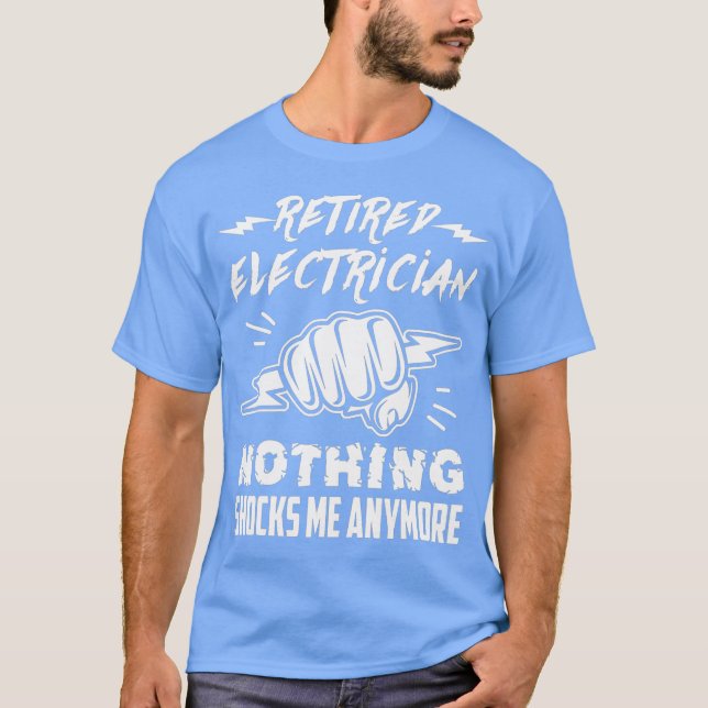 Der Elektromüde schockiert mich noch mehr T-Shirt (Vorderseite)