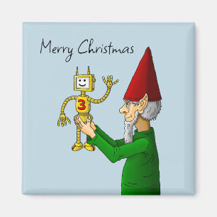 Der Elf aus der Werkstatt von Santa Claus Magnet